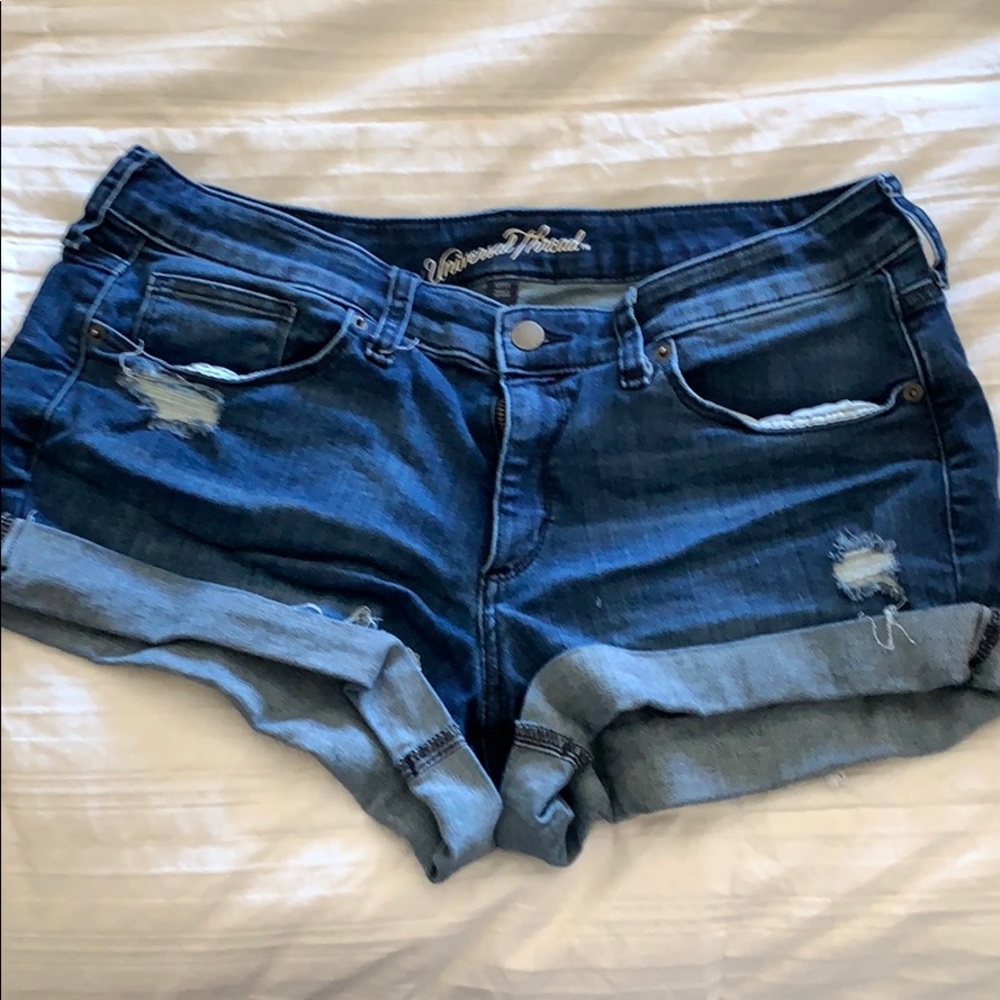 Universal thread jean shorts